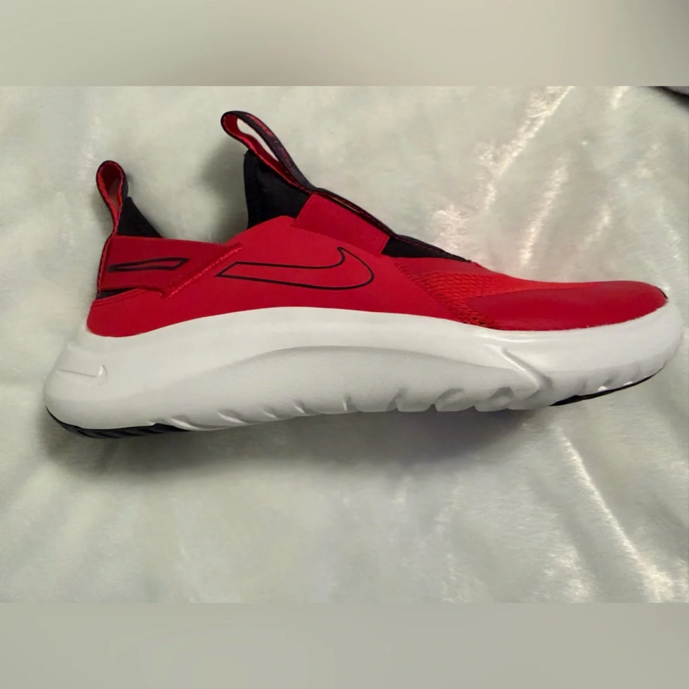 Nike Red and Black Athletic Slip-Ons - Picture 7 of 11